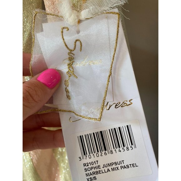 Sundress Sophie Marbella Mix Pastel Jumpsuit XS/S - Picture 12 of 12